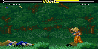 Screenshot Thumbnail / Media File 1 for Dragon Ball Z - La Legende Saien (France) [En by Ginew v20010305] (~Dragon Ball Z - Super Butouden 2) (Incomplete)